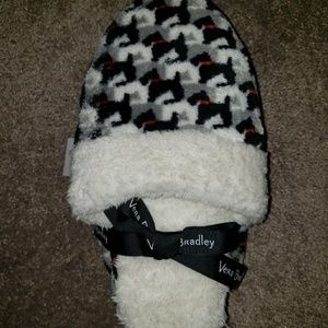 Brand new Vera Bradley fleece slippers